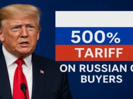 Trump Backs 500% Tariff