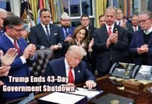 Trump Ends 43-Day Government Shutdown
