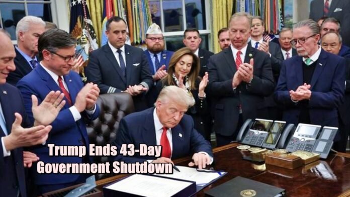 Trump Ends 43-Day Government Shutdown