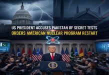 Trump’s Nuclear Bombshell: US President Accuses Pakistan of Secret Tests, Orders American Nuclear Program Restart Trump's Nuclear Bombshell
