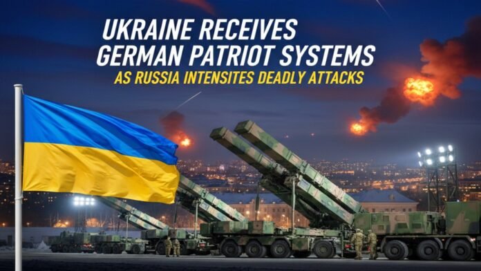 Ukraine Receives German Patriot Systems Ukraine Receives German Patriot Systems