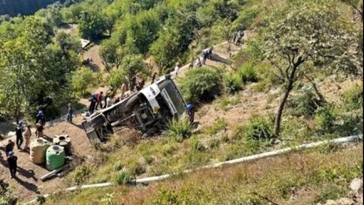 Uttarakhand Bus Accident: 5 Dead, 23 Injured as Pilgrims’ Bus Plunges into 70-Meter Gorge