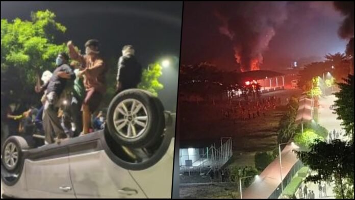 VIT Sehore on fire VIT Sehore on fire, 4,000 students riot over jaundice outbreak