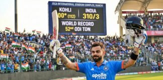 Virat Kohli 52th century