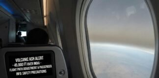 Volcanic ash at 45,000 ft over India, what passengers need to know