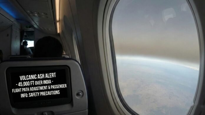 Volcanic ash at 45,000 ft over India, what passengers need to know