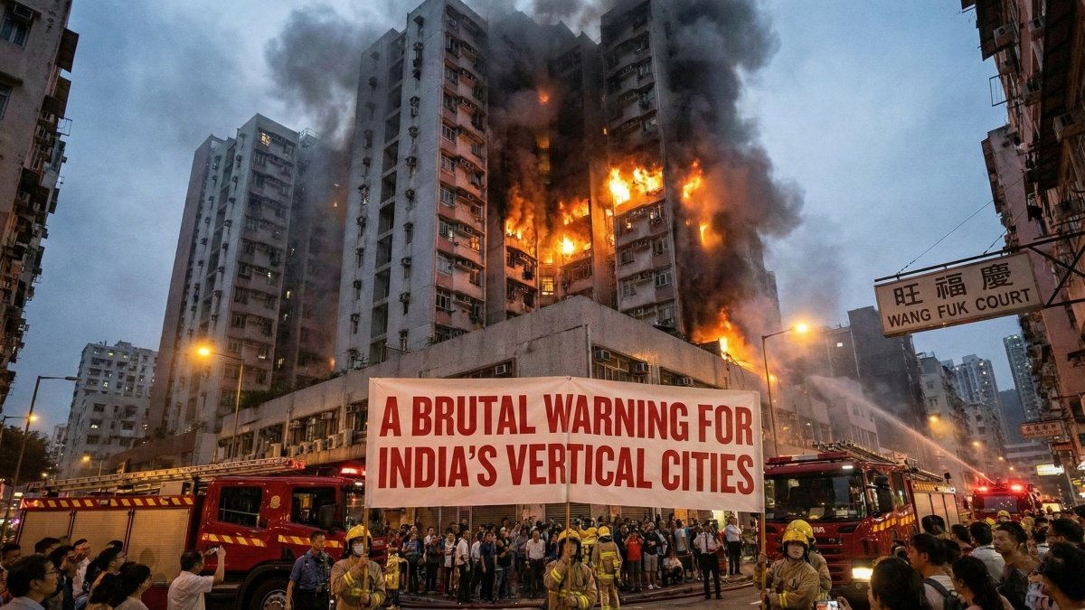 Wang Fuk Court Inferno: A Brutal Warning for India’s Vertical Cities