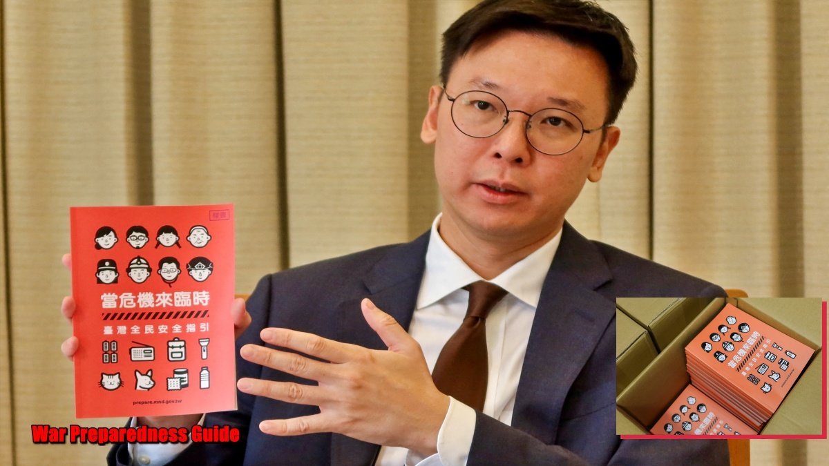 Taiwan Begins Distribution of War Preparedness Guide to 9.83 Million Households Amid China Tensions