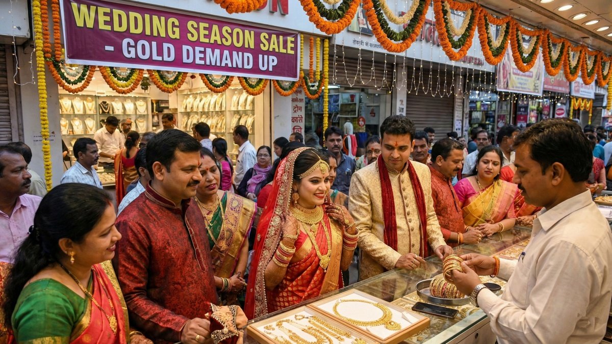 Wedding Season Boosts Gold Demand in India Despite Price Consolidation
