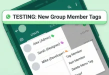 WhatsApp Tests New Group Member Tags Feature