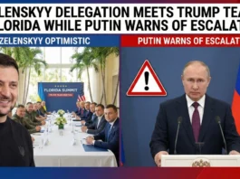Zelenskyy Optimistic as Delegation Meets Trump Team in Florida While Putin Warns of Escalation Zelenskyy Optimistic