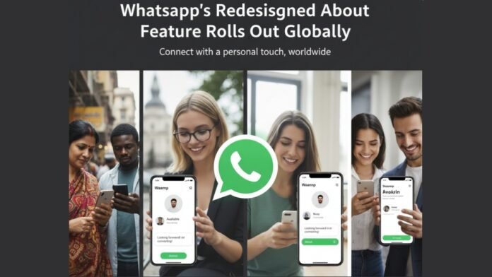 whatsapp about whatsapp about