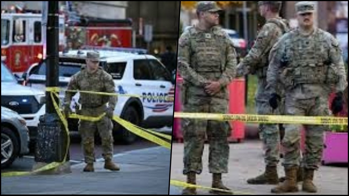 Two National Guard Soldiers Shot in Critical Condition Near White House, Suspect in Custody