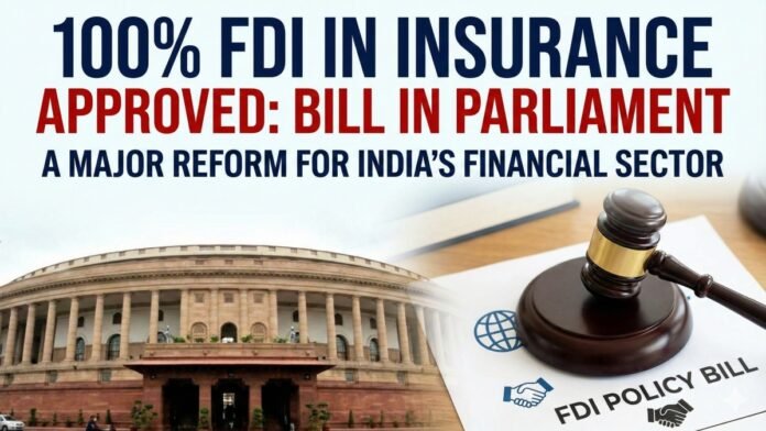 100% Foreign Direct Investment