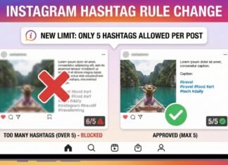 Instagram Hashtag Rule Change: Only 5 Hashtags Allowed Per Post 5 hashtags per post or Reel