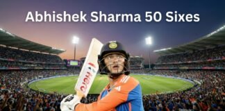 Abhishek Sharma 50 Sixes