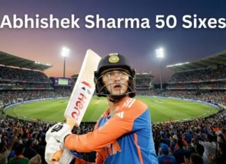 Abhishek Sharma 50 Sixes