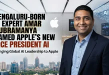 Bengaluru-Born AI Expert Amar Subramanya Named Apple's New Vice President AI