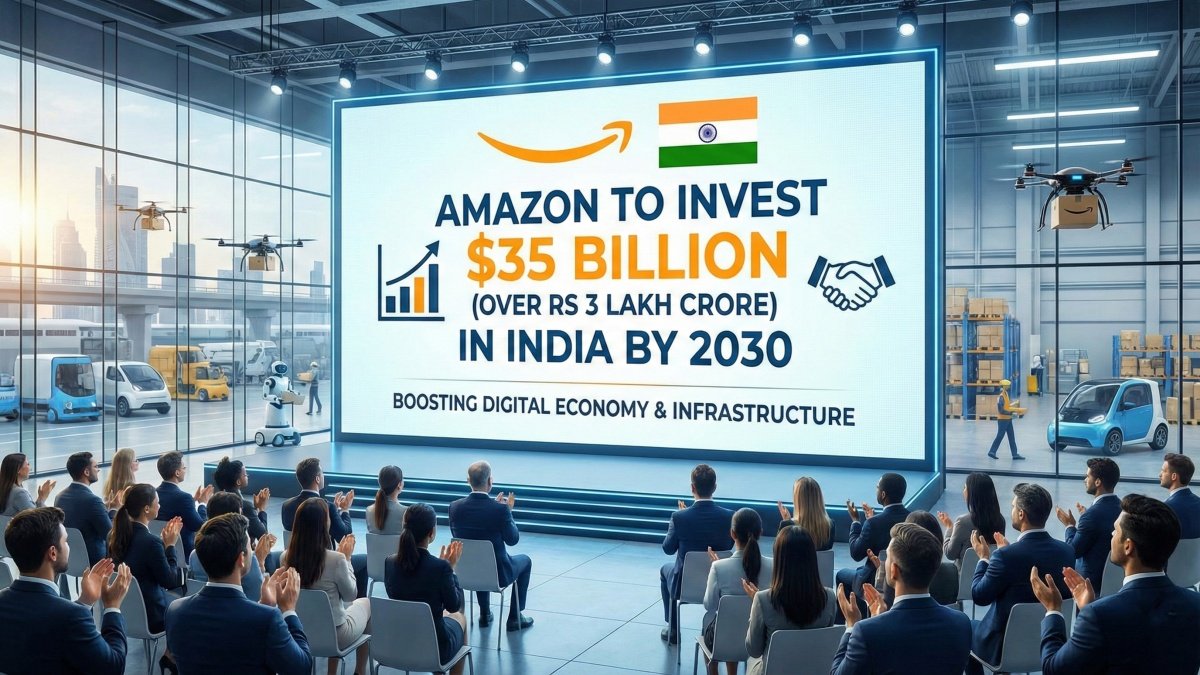 Amazon’s $35 Billion India Gamble: E-commerce Giant Pledges Rs 3 Lakh Crore for Digital Transformation
