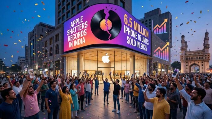Apple Shatters Records in India