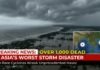 Over 1,000 Dead in Asia’s Worst Storm Disaster, Two Rare Cyclones Wreak Unprecedented Havoc Asias Storms