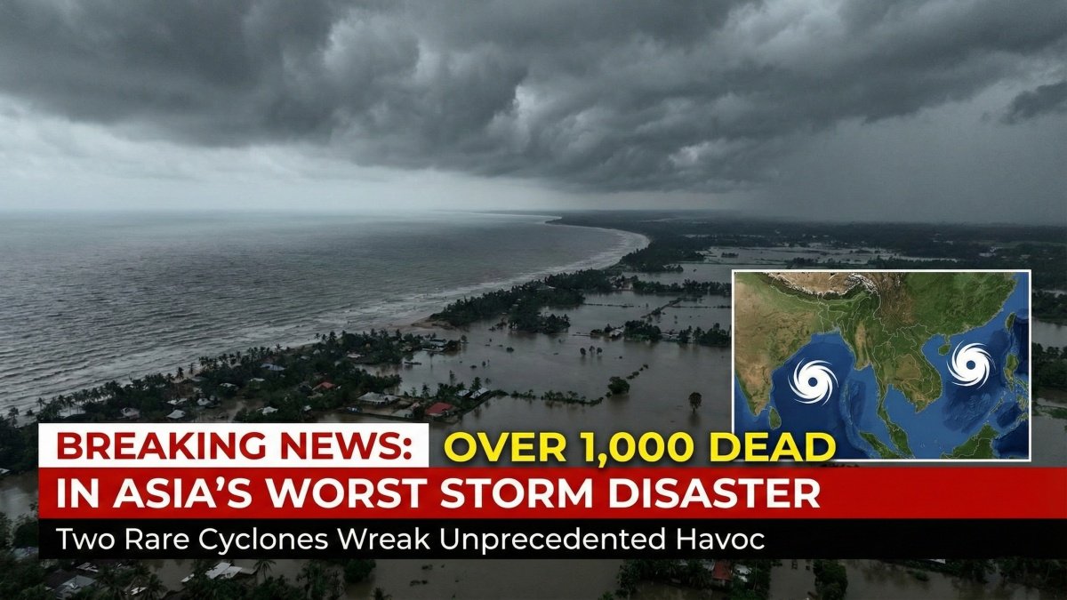 Over 1,000 Dead in Asia’s Worst Storm Disaster, Two Rare Cyclones Wreak Unprecedented Havoc