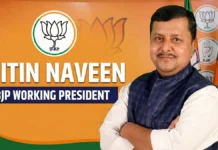 Nitin Naveen BJP Working President: 45-Year-Old Bihar Minister Makes History BJP national presdident Nitin Naveen