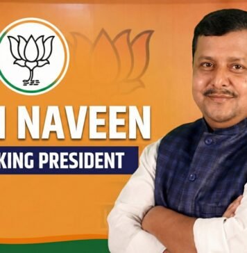 Nitin Naveen BJP Working President: 45-Year-Old Bihar Minister Makes History BJP national presdident Nitin Naveen