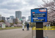 Bird Flu Confirmed in Tokyo Area