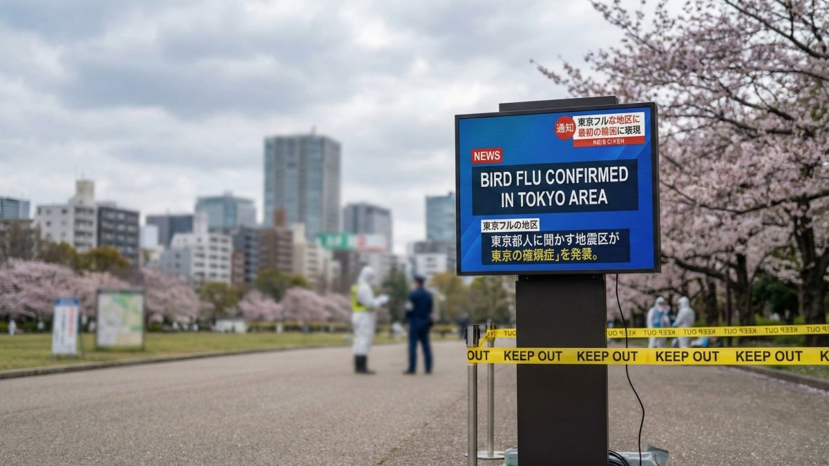 Bird Flu Confirmed in Tokyo Area, 240,000 Chickens Culled in Saitama