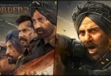 Border 2: Sunny Deol, Varun Dhawan, Diljit Dosanjh, Ahan Shetty Unite in Powerful Quadro Poster Border 2