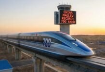 China Maglev Record
