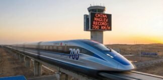 China Maglev Record