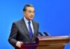 Chinese Foreign Minister Wang Yi