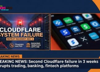 Second Cloudflare failure in 3 weeks disrupts trading, banking, fintech platforms Cloudflare failure