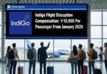 Indigo Flight Disruption Compensation: ₹10,000 Per Passenger From January 2026 Compensation process