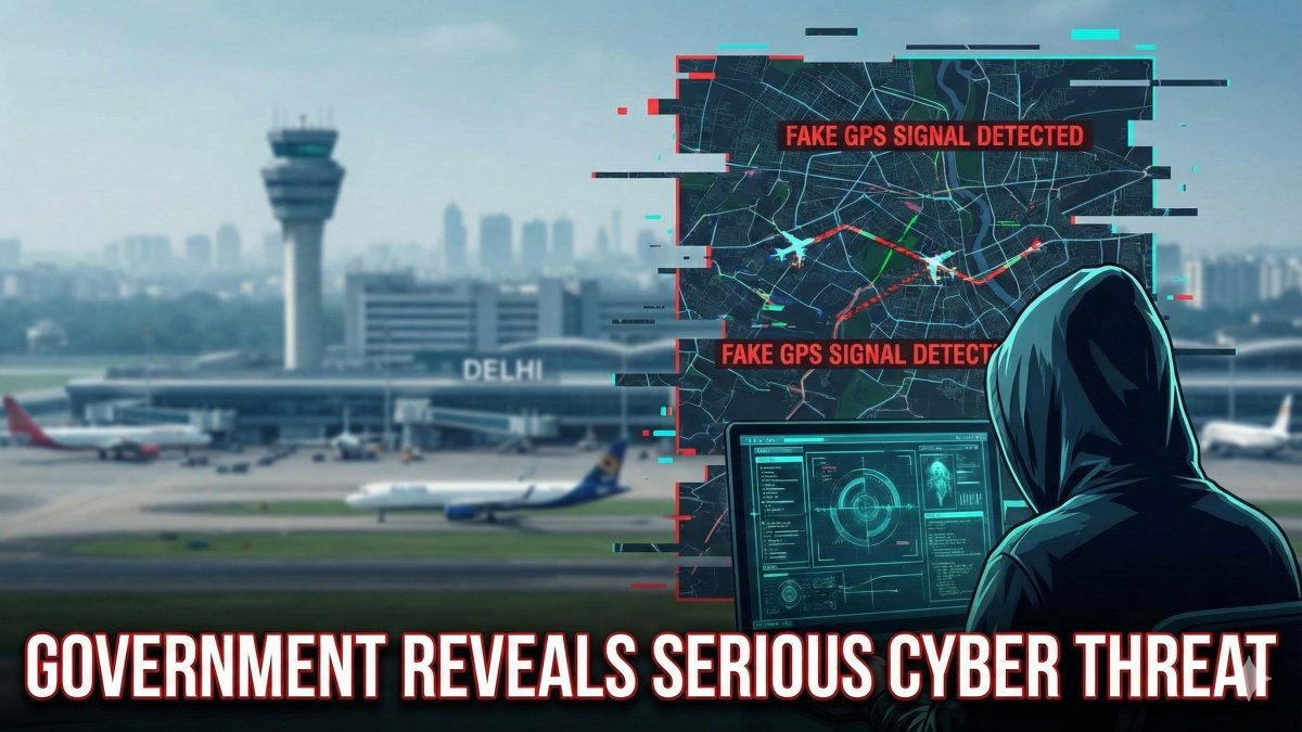 Delhi flights face fake GPS signals, government reveals serious cyber threat