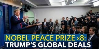 Donald Trump Claims 8 Nobel-Worthy Peace Deals, Including India-Pakistan Ceasefire