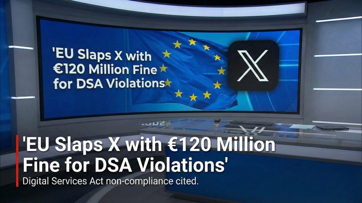 EU Slaps X with €120 Million Fine for DSA Violations, Musk Calls It “Bullshit” and Blocks EU Ads