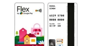 Flex by Google Pay credit card