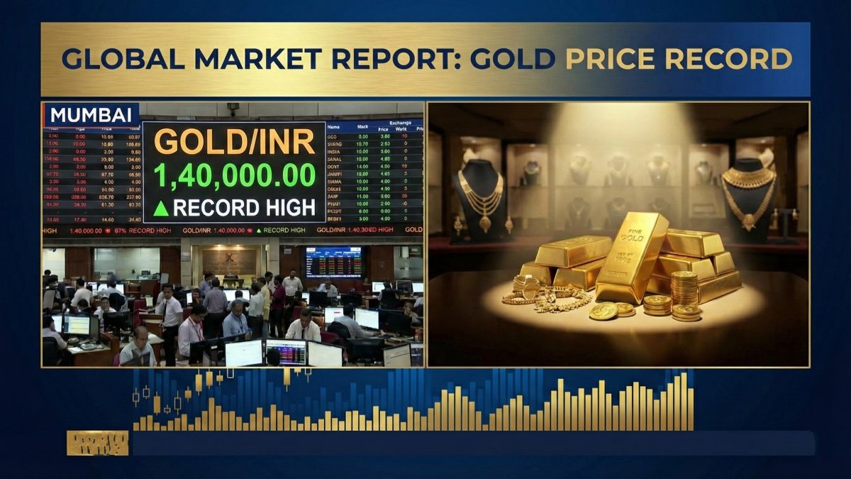 Gold Price Record: Yellow Metal Crosses ₹1.40 Lakh Per 10 Grams