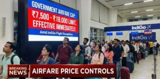 Government Caps Airfares