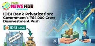 IDBI Bank privatization: Government’s ₹64,000 Crore Disinvestment Push IDBI Bank privatization