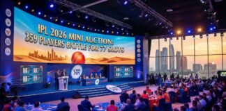 IPL 2026 Mini Auction