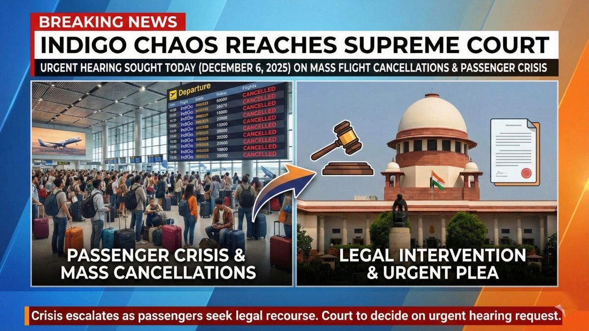 CJI Surya Kant asked to form special bench on IndiGo chaos