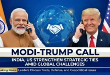 Modi-Trump Call: India, US Strengthen Strategic Ties Amid Global Challenges Indo-US relations