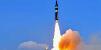 K-4 Nuclear Missile Test