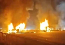 Karnataka Bus Fire Tragedy: 9 Dead in Chitradurga Highway Crash Karnataka Bus Fire Tragedy
