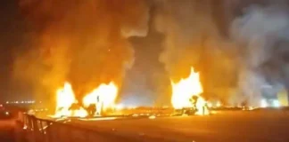 Karnataka Bus Fire Tragedy: 9 Dead in Chitradurga Highway Crash Karnataka Bus Fire Tragedy