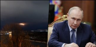 Kyiv Under Massive Russian Missile Attack